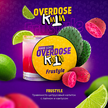 Табак Overdose, 25гр "Frustyle / Кактус-лайм"