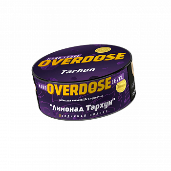 Табак Overdose, 25гр "Tarhun / Лимонад Тархун"